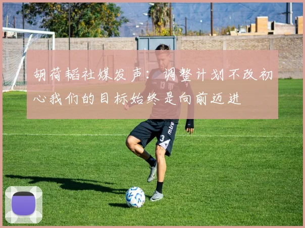 胡荷韬社媒发声：调整计划不改初心我们的目标始终是向前迈进